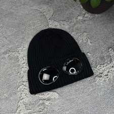 CP Company Black Beanie