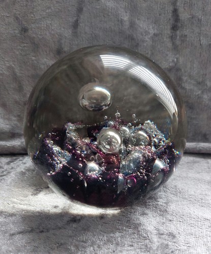 Selkirk glass paperweight - selkirk,