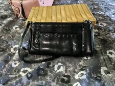 BHS SMALL SHOULDER BAG. BLACK