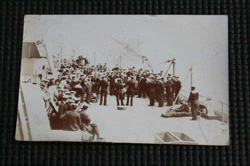 Vintage 1910 navy - 1910, deck
