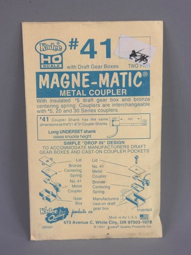 Kadee magne matic metal - magne-matic,