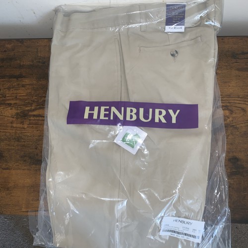 Henbury mens teflon coated - teflon,