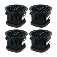 4pcs black dash - dash, heater