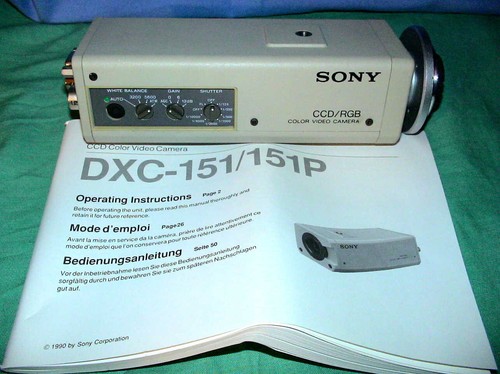 Sony dxc 151p ccd rgb - sony,