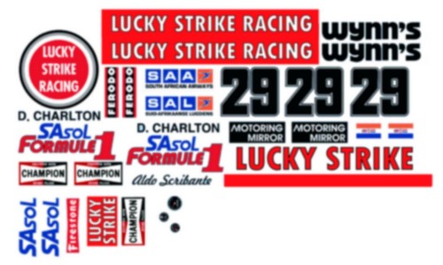 New decal set for scale - set,