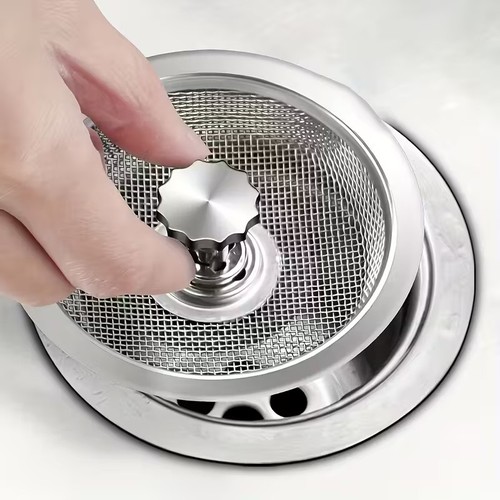 Stainless steel sink - stainless, strainer