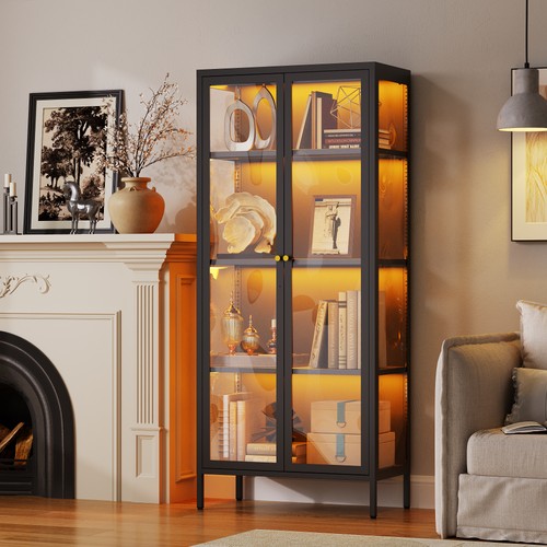 Led metal display cabinet - display,