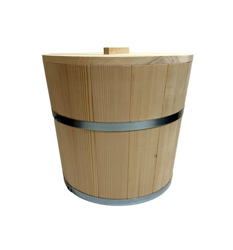 Wooden bucket with lids - lids, 25