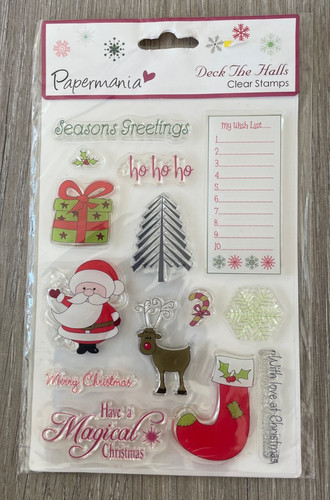 Papermania christmas card - papermania,