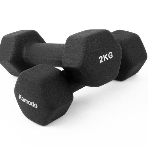 Pair neoprene dumbbell - of,