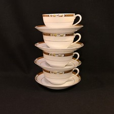 Noritake 4 Cups & Saucers
