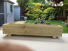 Wooden Garden Planter Trough