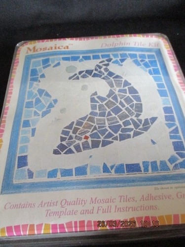Mosaica dolphin partial - mosaica, tile