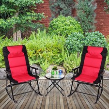 3 PCS Outdoor Folding Rocking