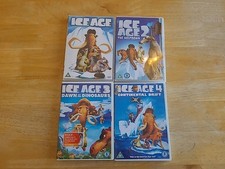 Ice Age Movies 1-4 Dvd Bundle Universal Family Films