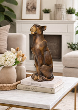 Bronze/Gold Leopard Ornament