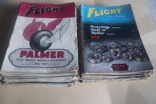 Flight and The Aircraft Engineer Magazines 1943 Lot of 47 Royal Aero Club