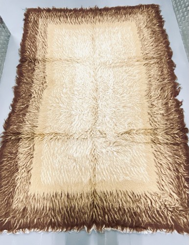 Flokati natural brown ivory - flokati,
