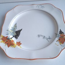 Art Deco Plate Johnson Bros