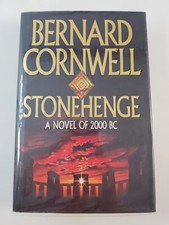 Stonehenge Bernard Cornwell Signed Hardback Book Historial Fiction