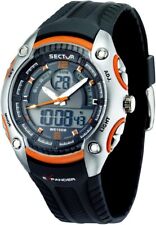 Sector Men's Digital Quartz Watch with Plastic Strap R3251574004