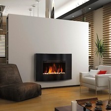 Electric Fire Fireplace Wall