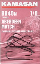 KAMASAN B940 M ABERDEEN MATCH  B940M SEA HOOK ALL SIZES FREE P&P