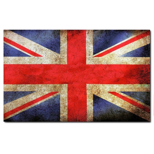 Vintage union jack flag - vintage, uk