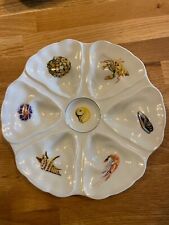 Limoges France Oyster Plate
