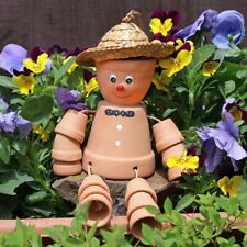 Terracotta Flower Pot Man