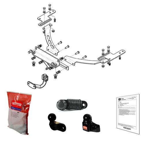 Witter towbar for - towbar, v50