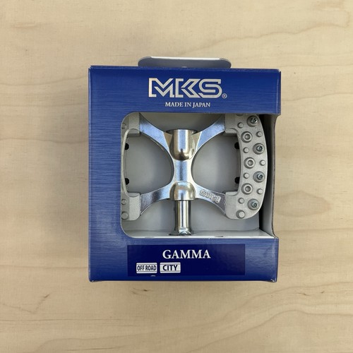 Mks gamma pedals silver - mks, pedals.