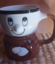 Novelty Ceramic Monk Cup Made