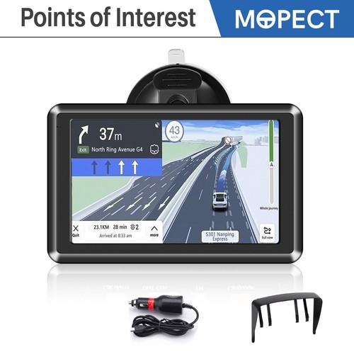 Mopect sat navs - 5", cars