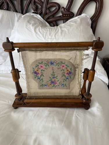 Georgian treen rare - georgian, tapestry