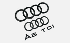 Audi A6+TDI GLOSS BLACK BADGE