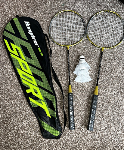 Badminton set rackets - 2,