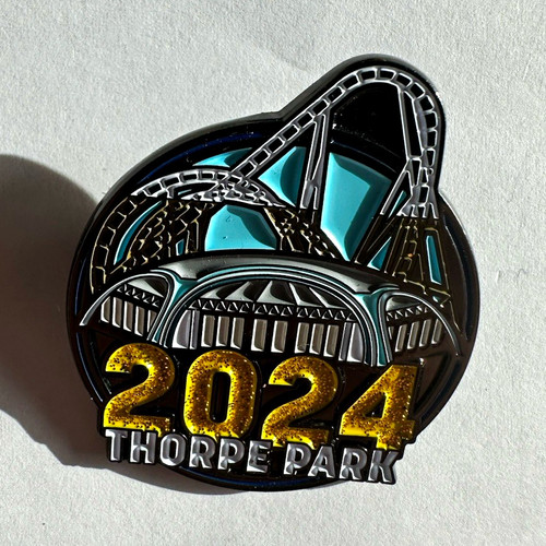 2024 thorpe park - park, pin