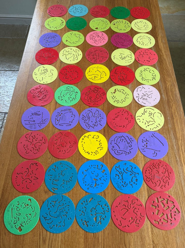 Vintage rotadraw discs - 50,