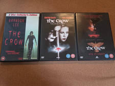 THE CROW TRILOGY DVD'S(BRANDON