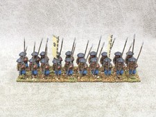 28mm Samurai metal Unarmoured ASHIGARU x20 Painted Naginata Dixon Minis 16833