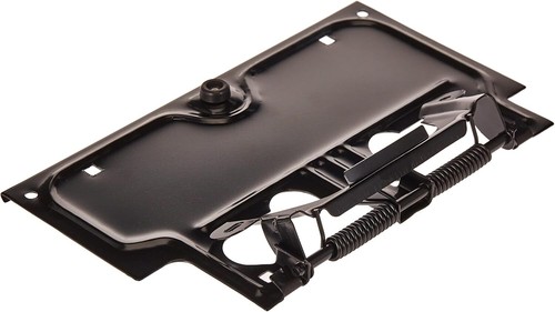 Black license plate bracket - license,