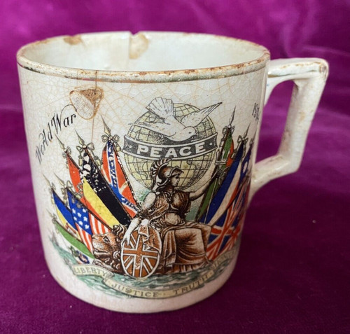 Peace 1919 souvenir mug - 1919,