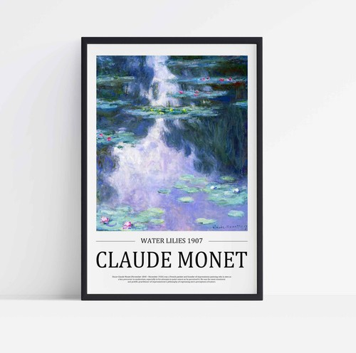 Claude monet water - claude, lilies