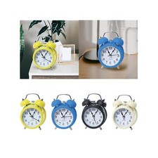 Alarm Clock Retro Metal Frame