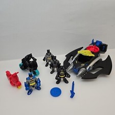 Imaginext DC Comics Super Heroes Friends Batman Batwing 'Bat-Wing Jet' Bundle