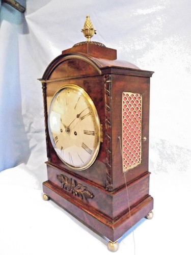 19c georgian mahogany twin - 19c,