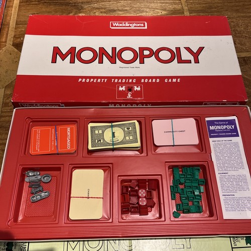 Vintage monopoly game - vintage,
