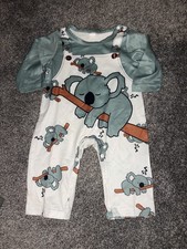 Koala Bear Baby Grow Size 1-3