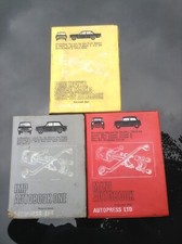 Auto Book classic car workshop manuals Mini - Hillman Imp - Ford Zephyr/Zodiac.